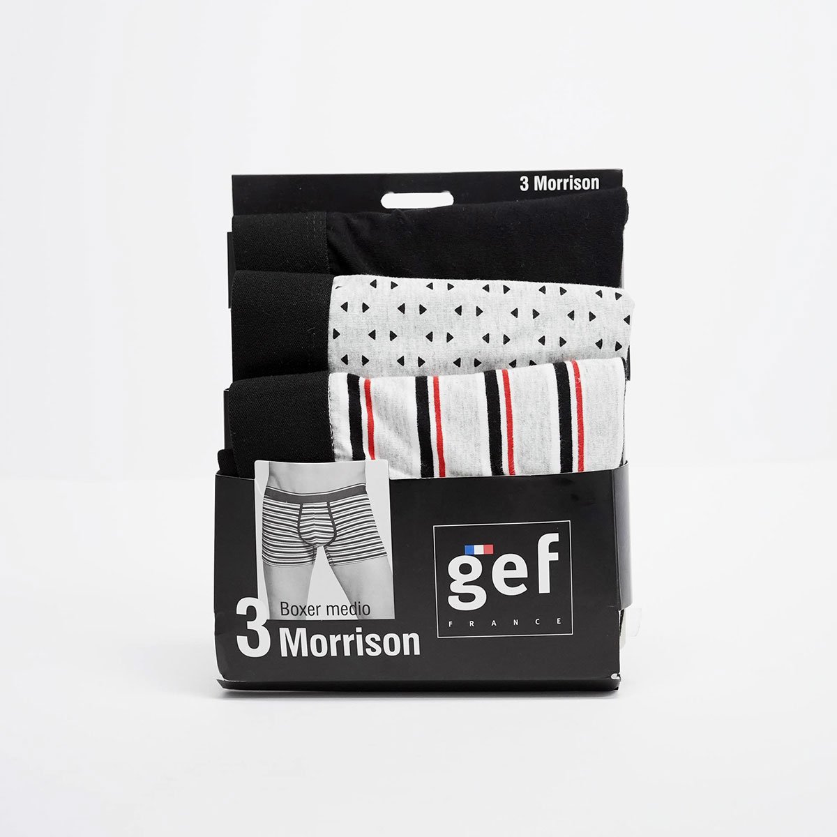 Paquete de 3 Boxers Morrison Gef France