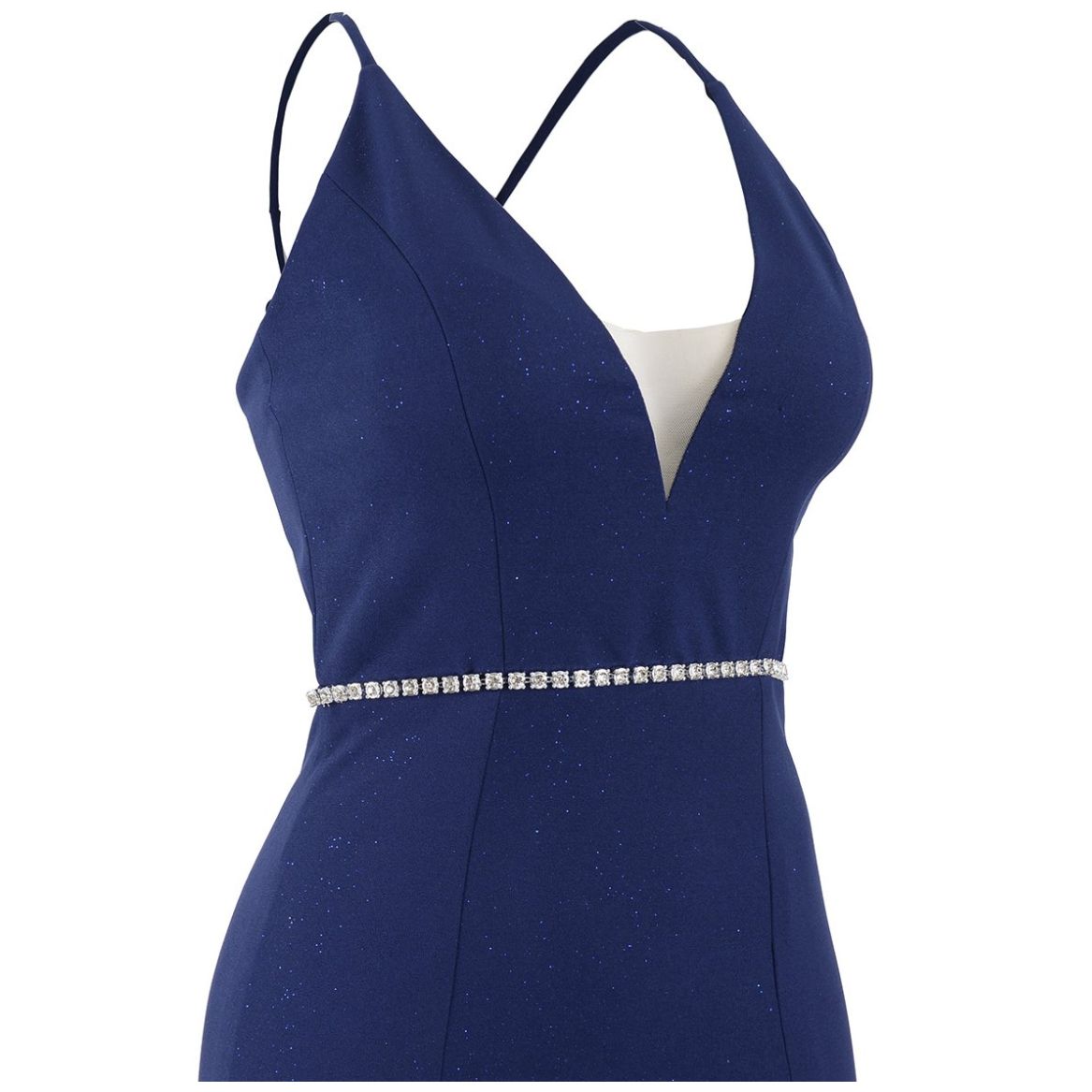 Vestido Largo Brilloso Koemya para Mujer