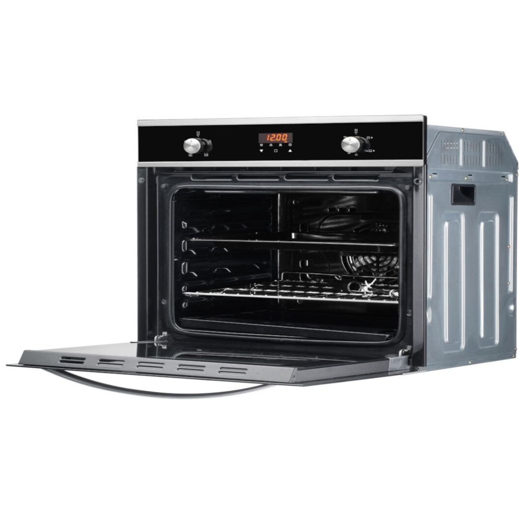 Horno 60Cm Acero Inoxidable Y Vidrio Templado Avera