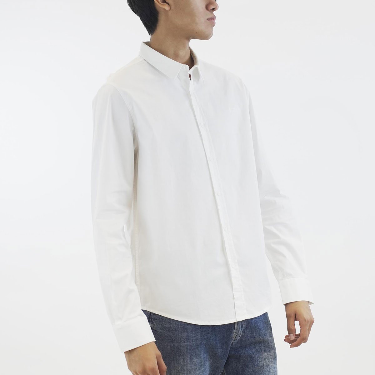 Camisa  Oggi Jeans Modelo Camibasicblan para Hombre