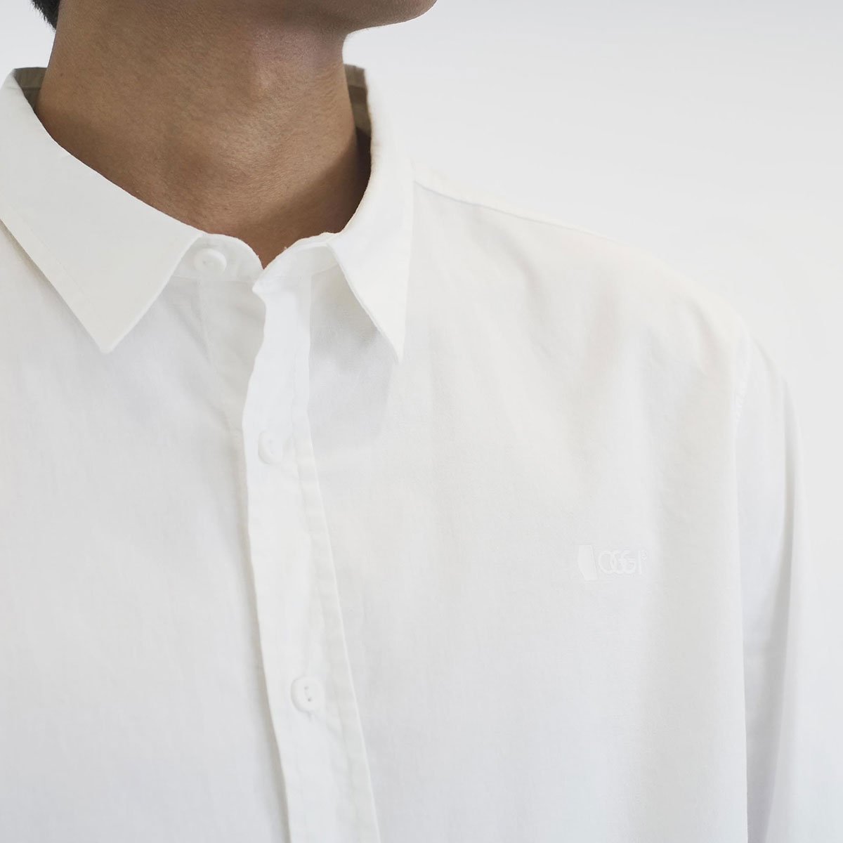 Camisa  Oggi Jeans Modelo Camibasicblan para Hombre