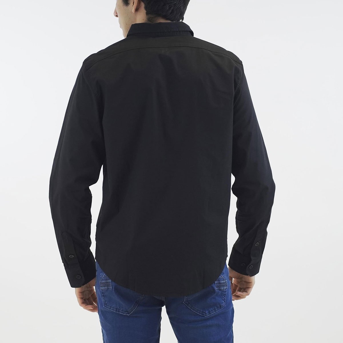 Camisa  Oggi Jeans Modelo Camibasicnegr para Hombre