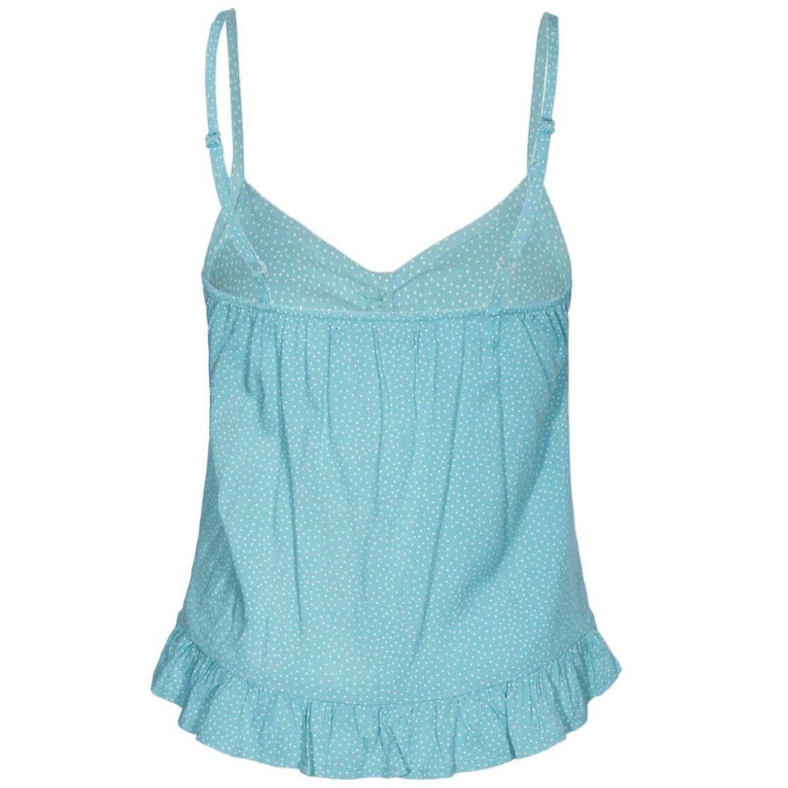 Blusa Sin Manga Fruncido en Delantero Hang Ten