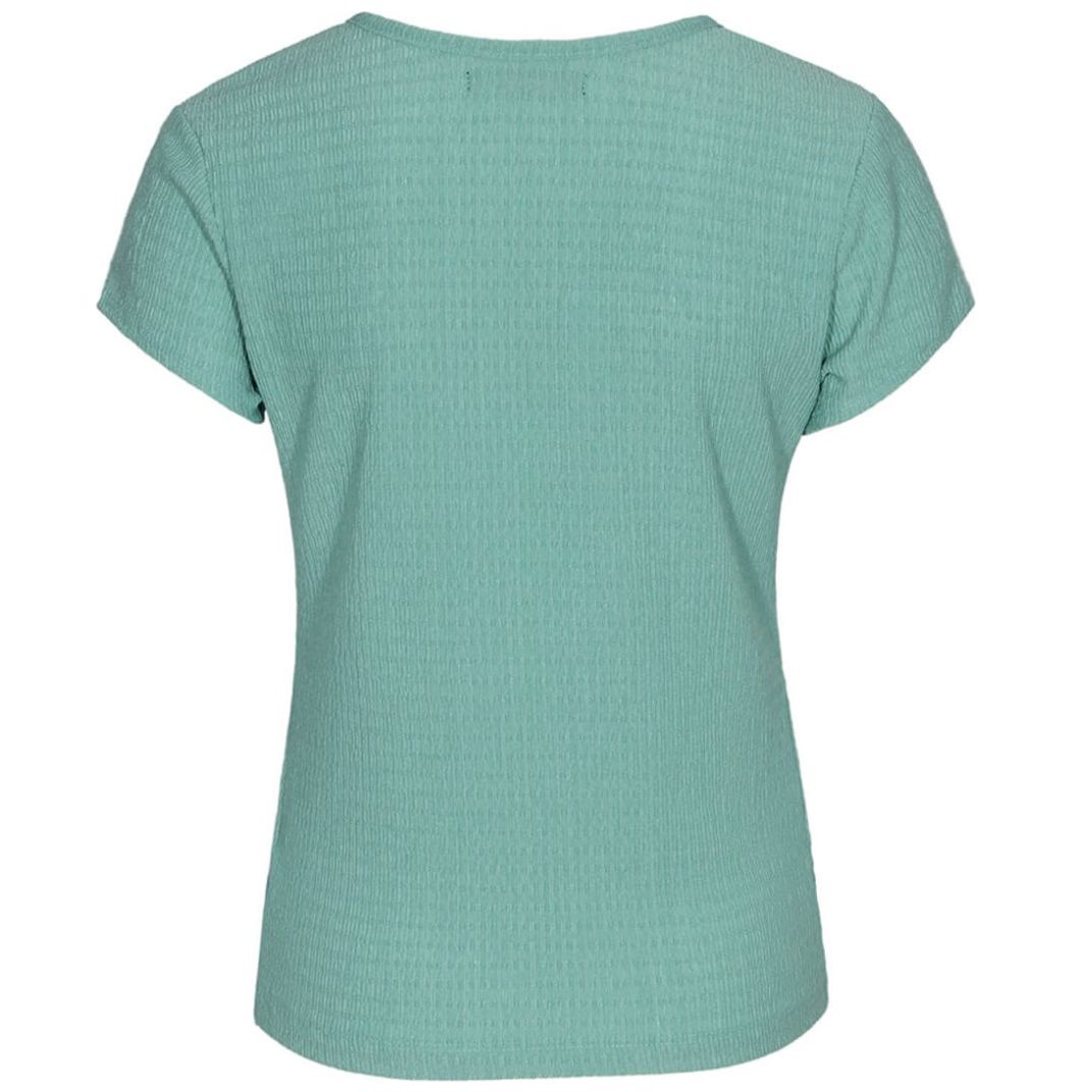 Blusa Manga Corta Detalle en Ruedo Hang Ten