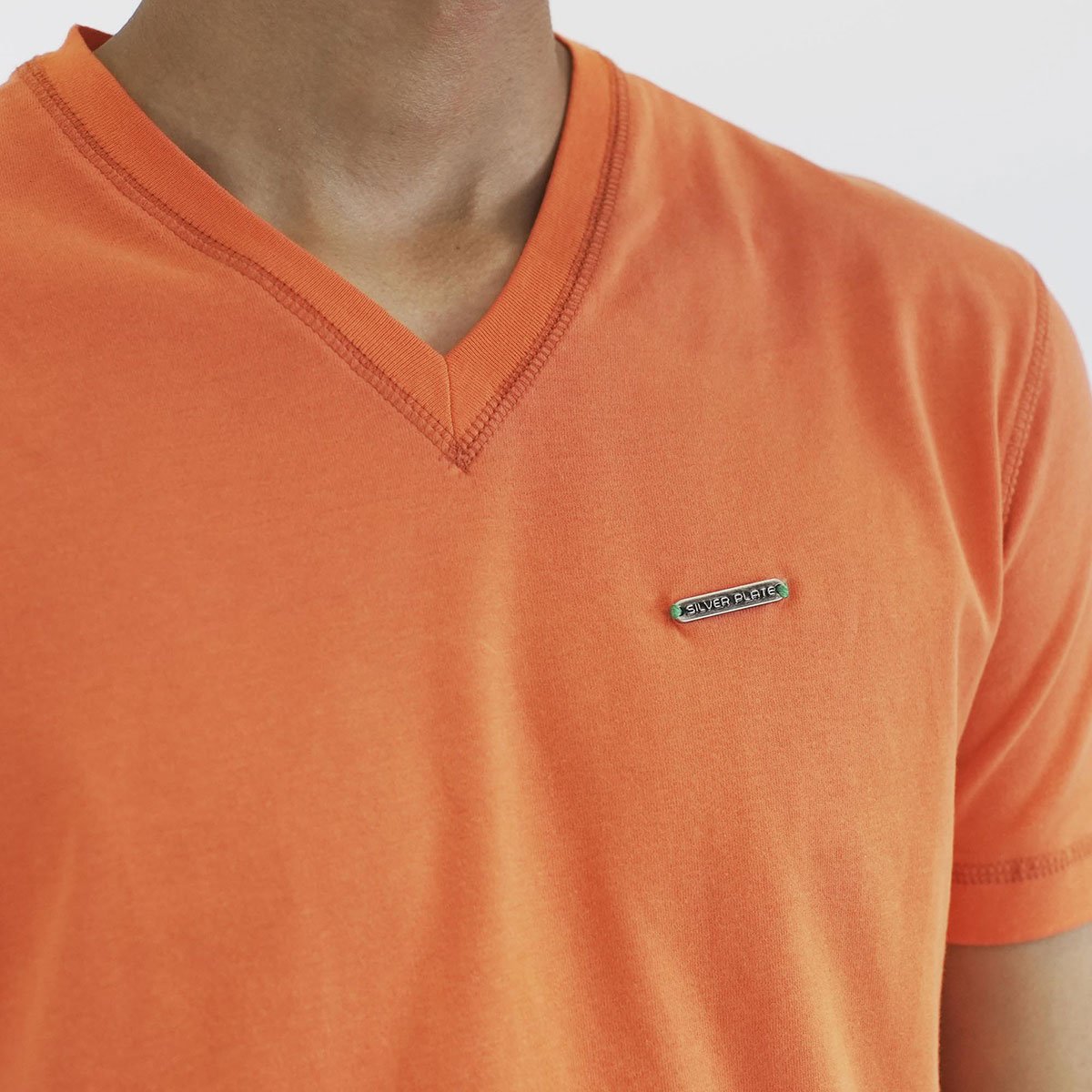 Playera a Rayas Silver Plate para Hombre