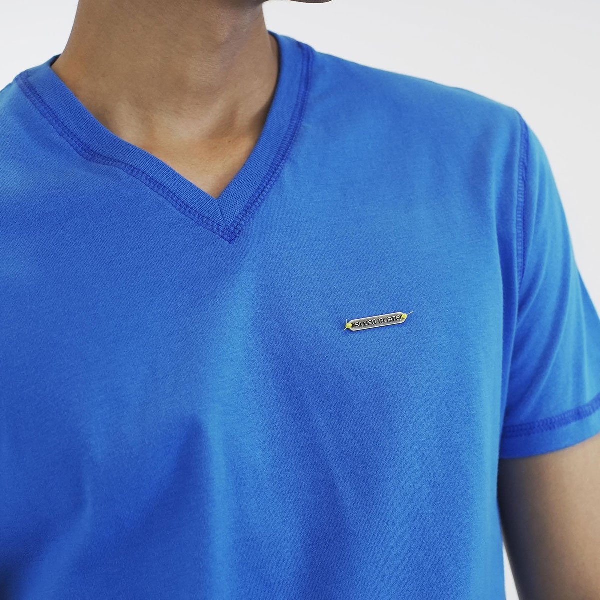 Playera a Rayas Silver Plate para Hombre