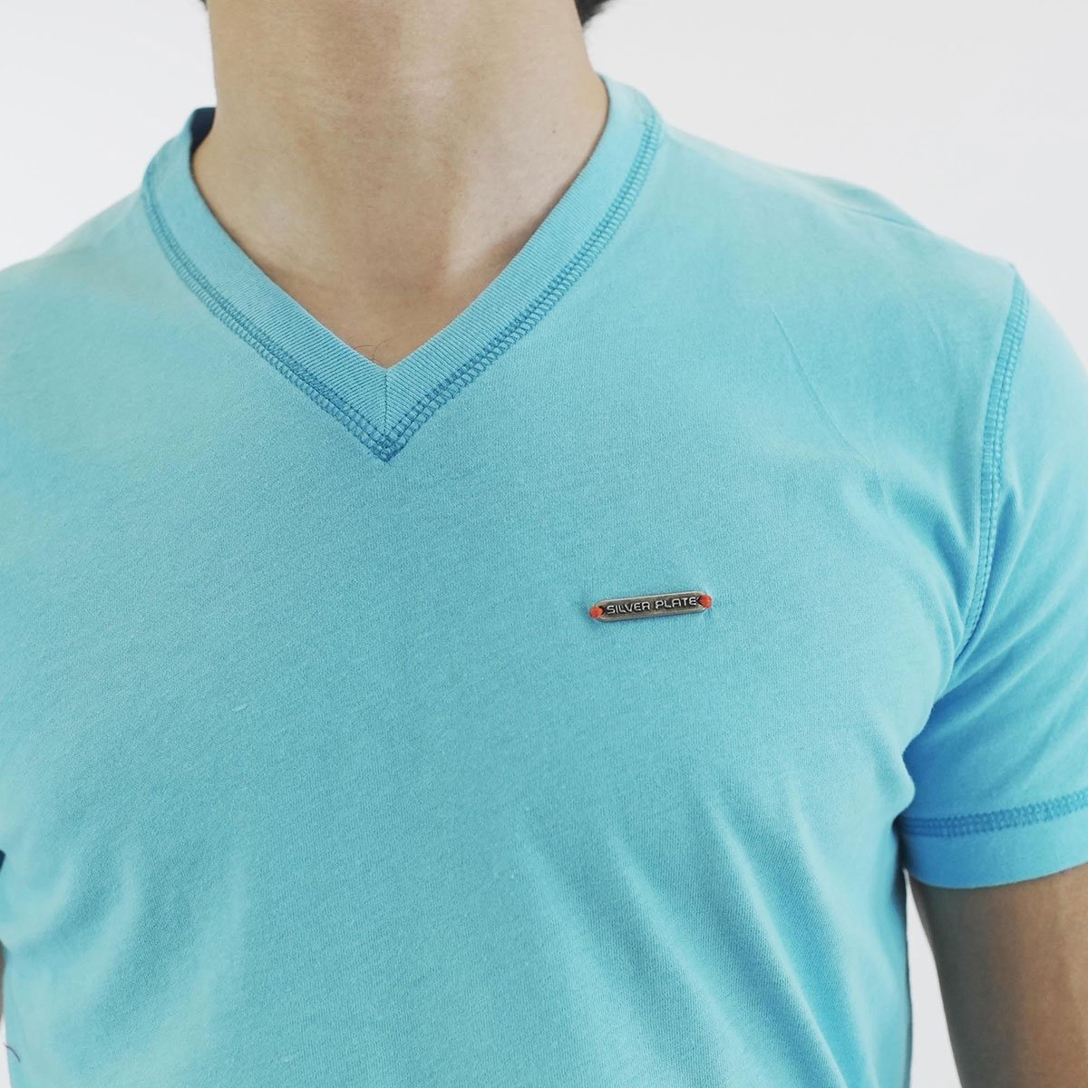 Playera a Rayas Silver Plate para Hombre