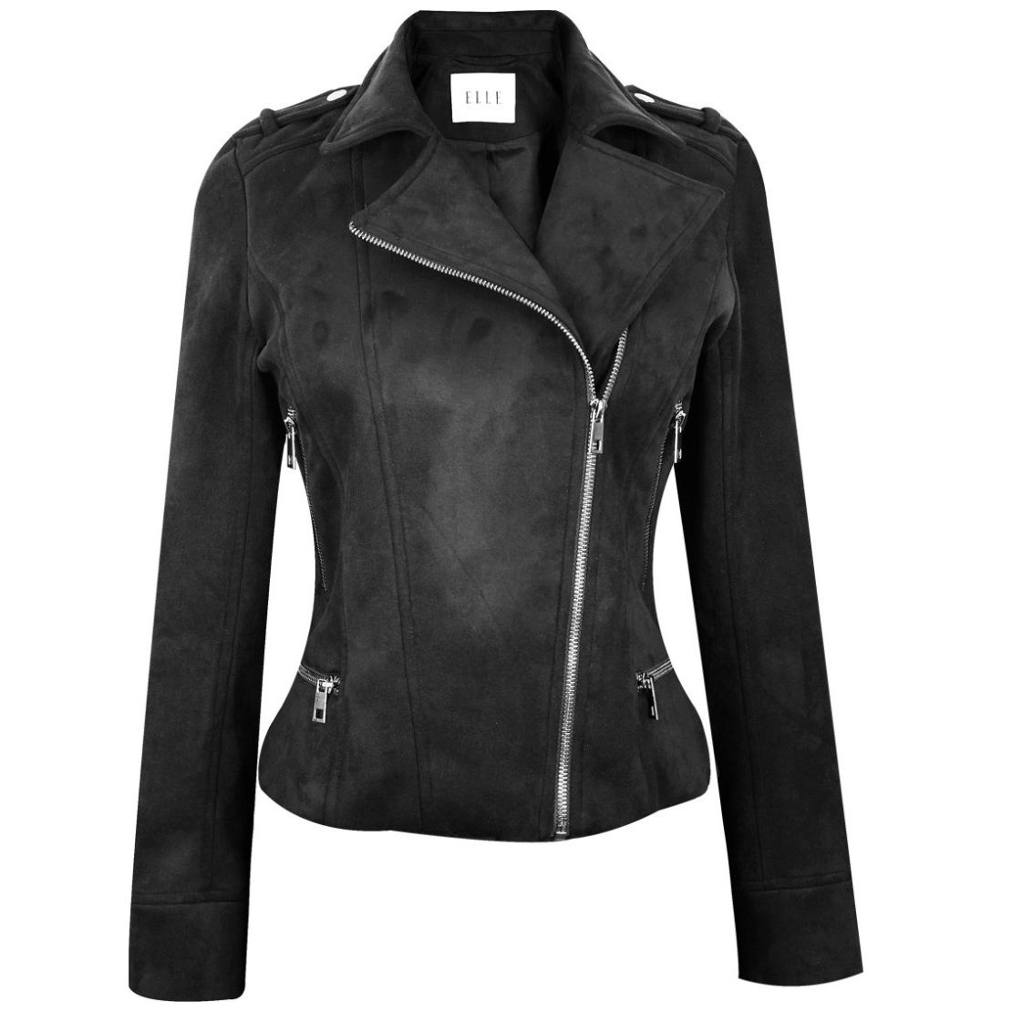 Chamarra tipo biker mujer sale