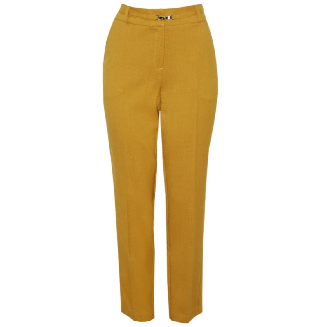 Pantalón  Mostaza Liso Connie Klein para Mujer