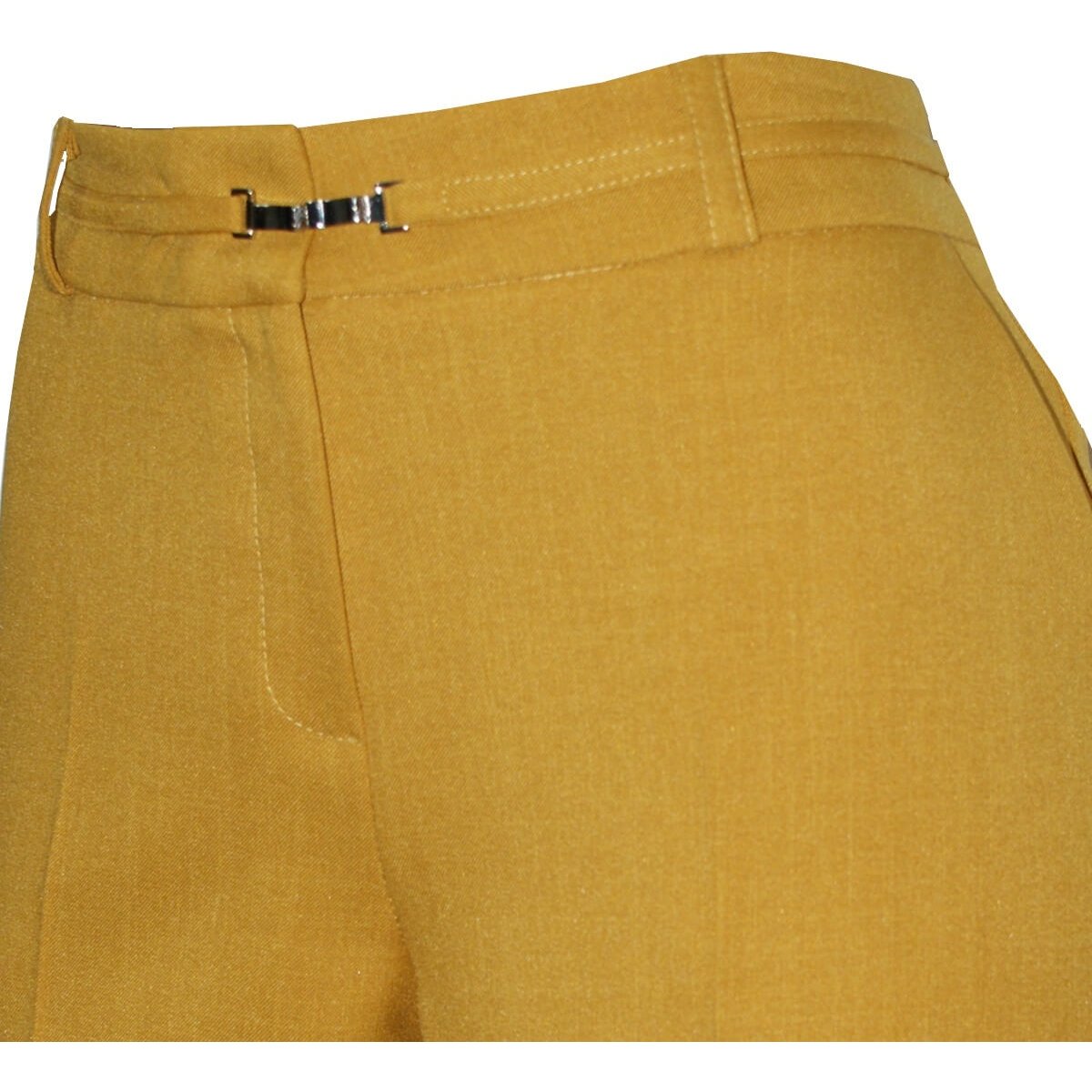 Pantalón  Mostaza Liso Connie Klein para Mujer