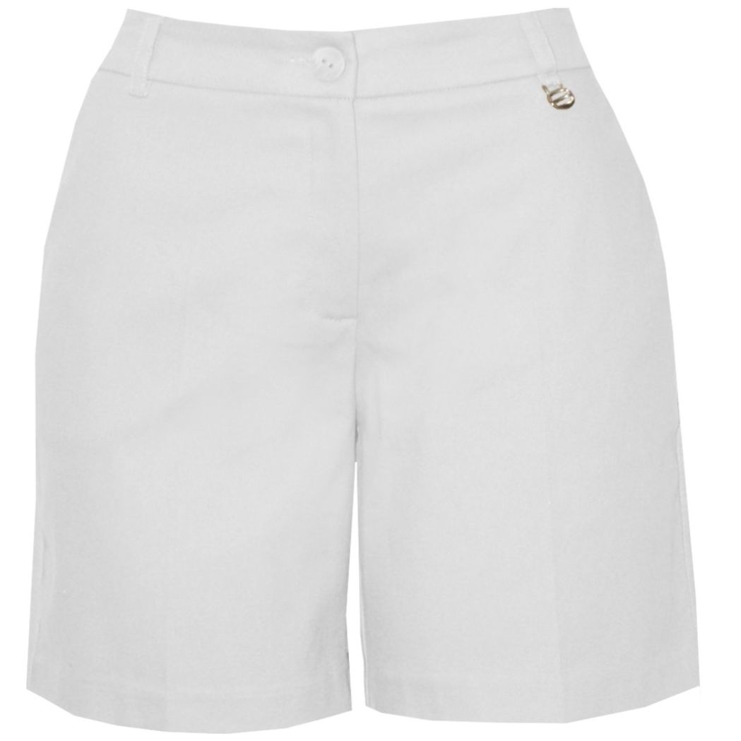 Bermuda para Mujer Blanco Liso Connie Klein