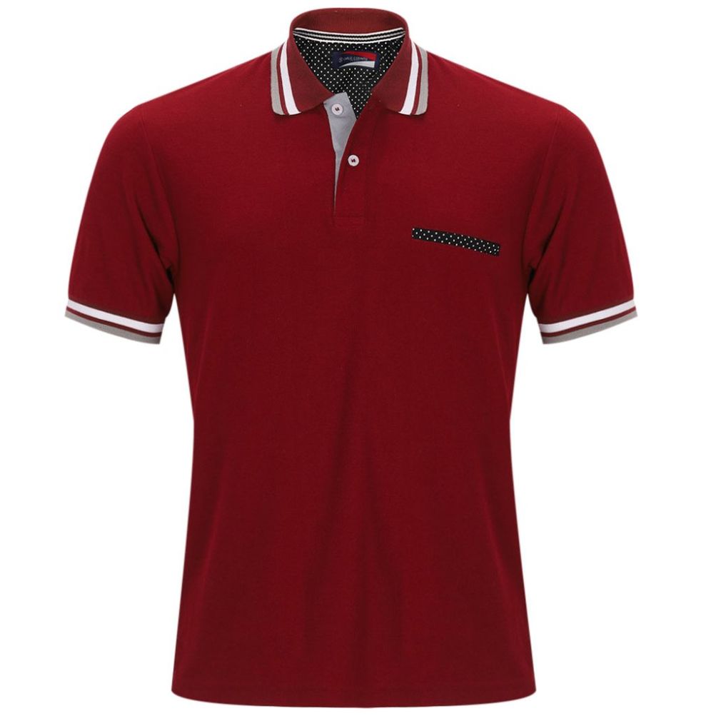 Playera Polo Pique Rojo Carlo Corinto  para Hombre