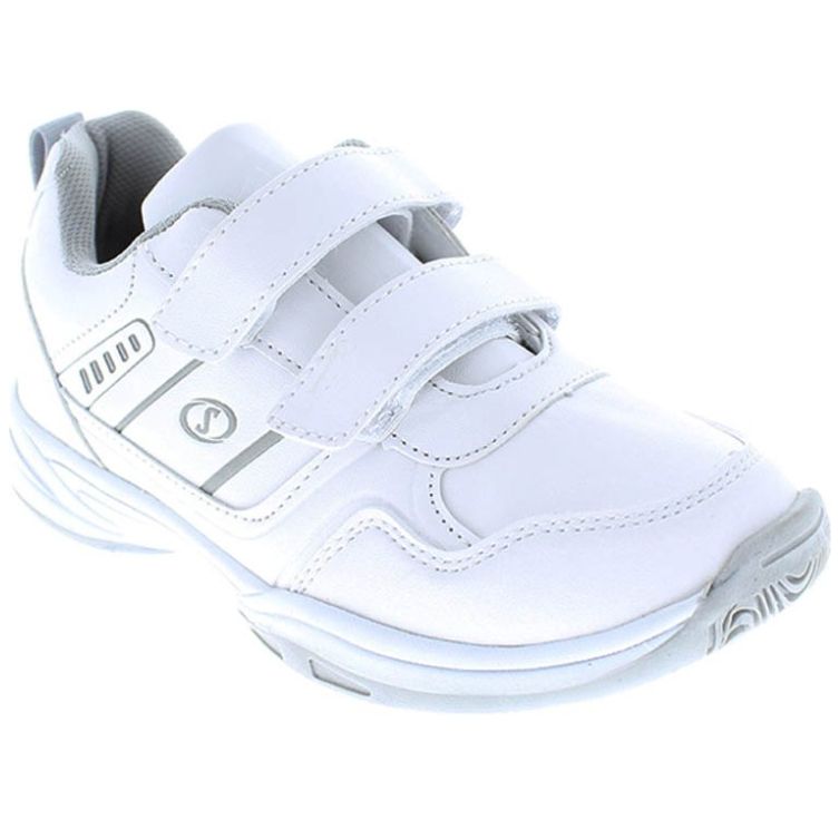 Tenis Escolar 18-21 Blanco Spalding para Niño