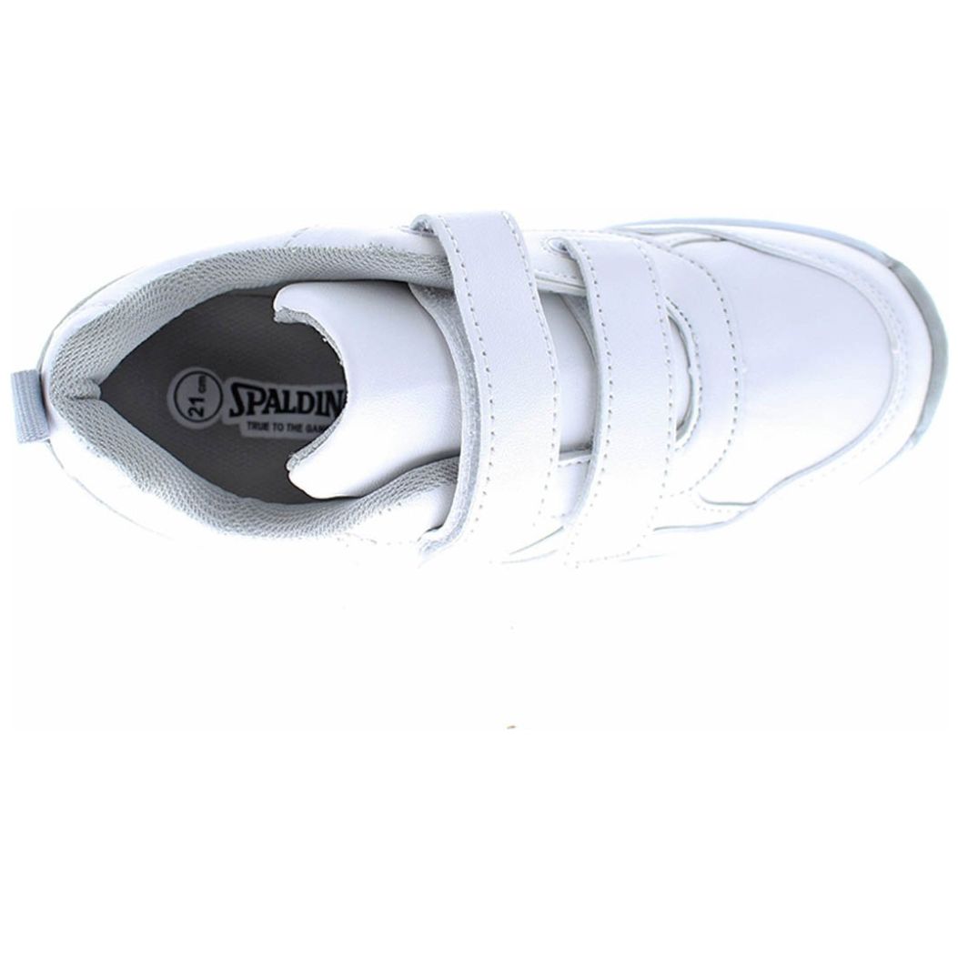 Tenis Escolar 18-21 Blanco Spalding para Niño