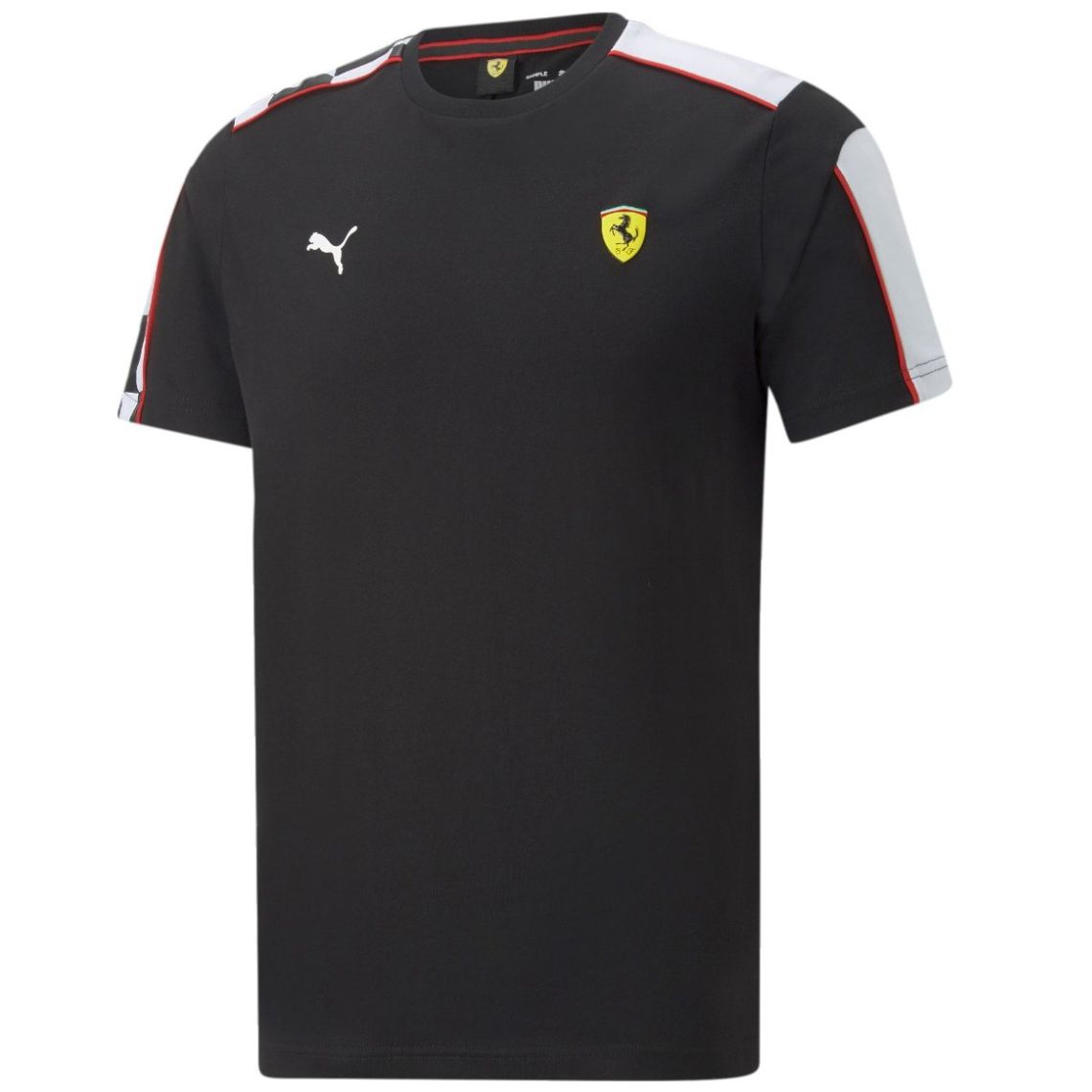 Playera Puma Ferrari Negra Mt7 para Hombre