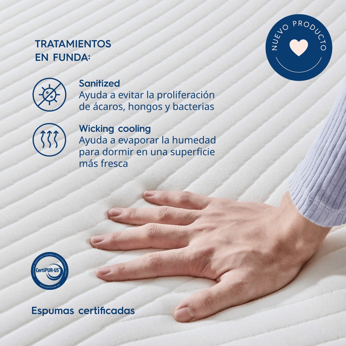 Colchón King Size One Plus Hb Luuna