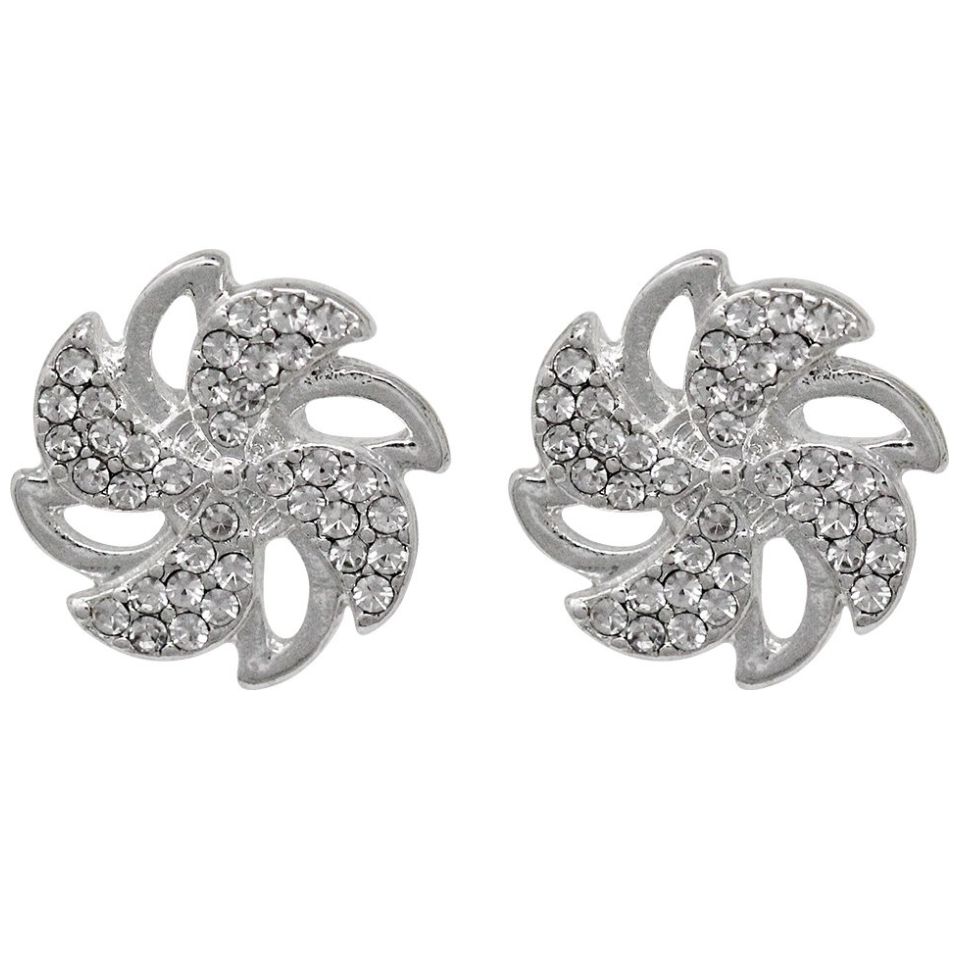 Aretes Tipo Botón Color Plata, Marca Youre Invited