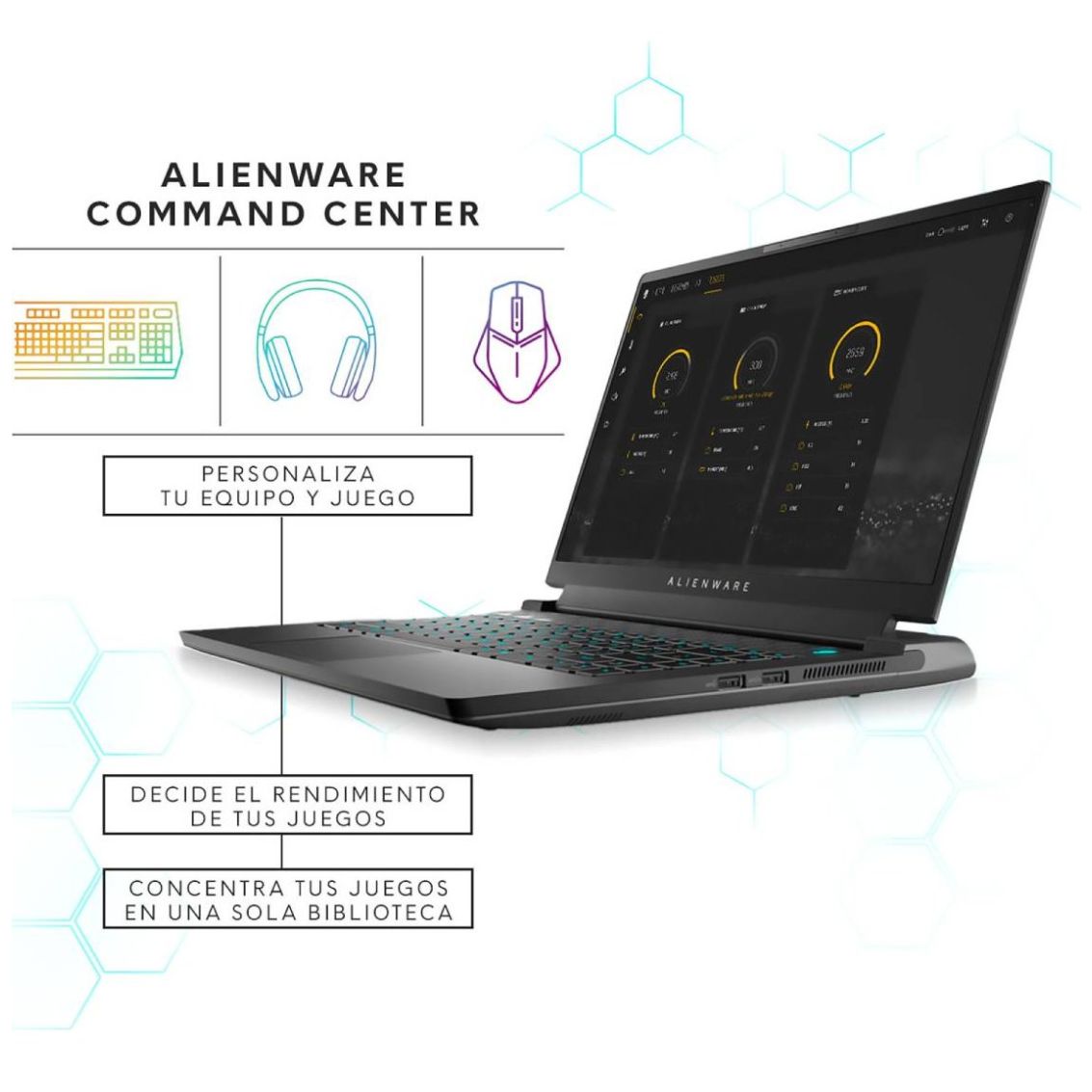 Laptop Dell Allienware M15R7 Rizen 9 32Gb 1T Ssd Rtx3070