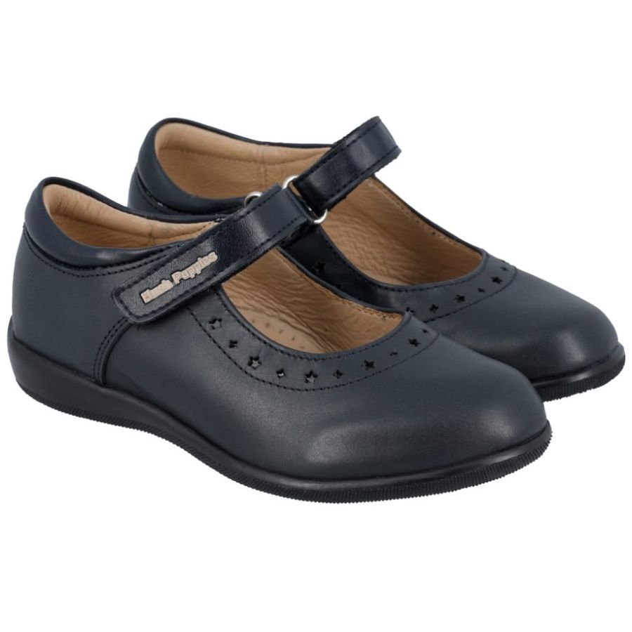 Zapato Escolar 18-25 Azul Hush Puppies para Niña