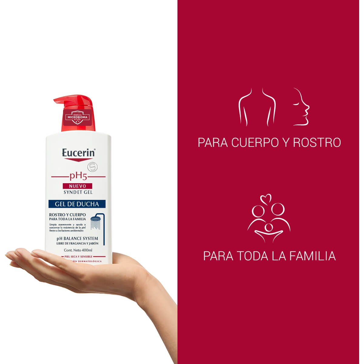 Eucerin Ph5 Syndet Gel de Ducha 400Ml