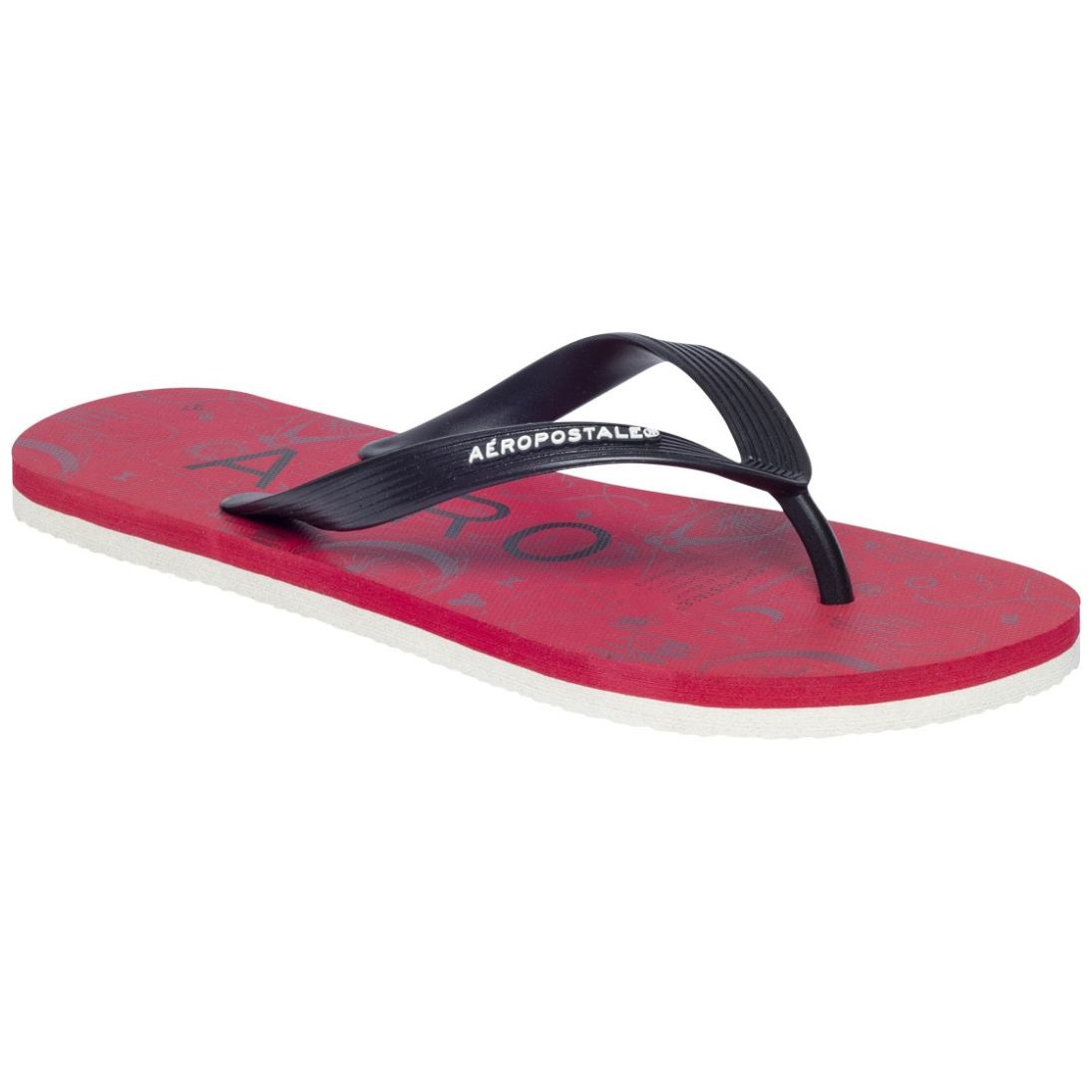 Sandalia Flip Flop Rojo Aéropostale para Hombre