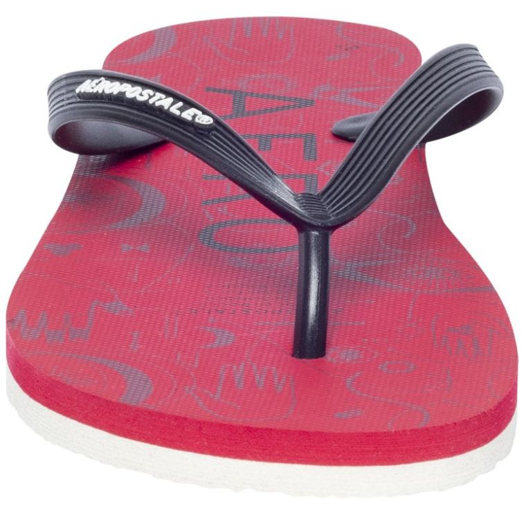 Sandalia Flip Flop Rojo Aéropostale para Hombre