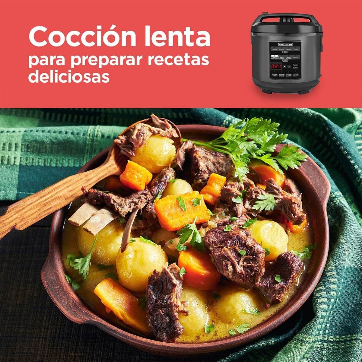 Olla Eléctrica 12 Funciones Black+Decker Mch14