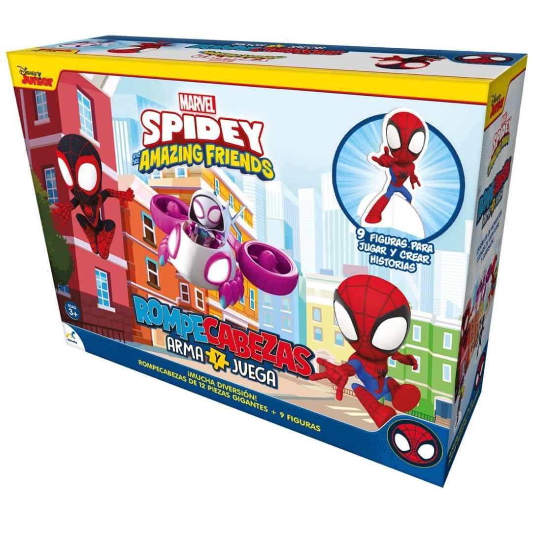 Rompecabezas Arma Y Juega Spidey Amazing Friends Novelty