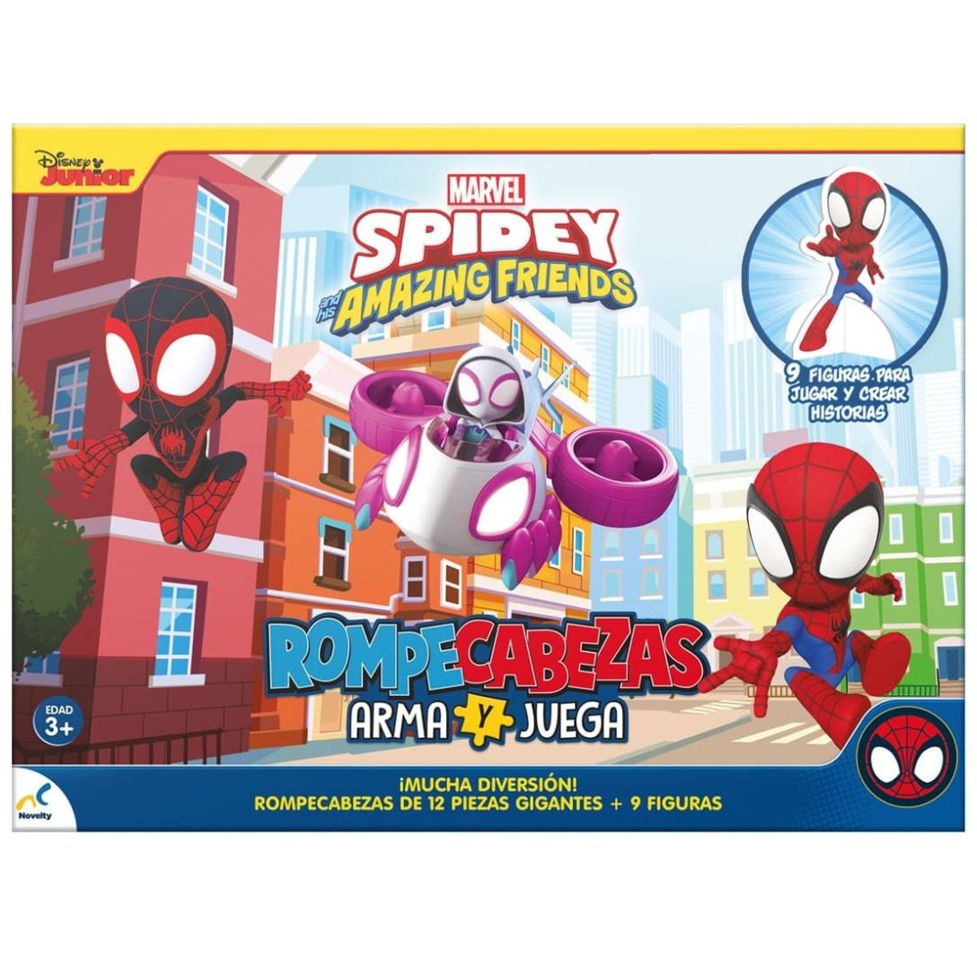 Rompecabezas Arma Y Juega Spidey Amazing Friends Novelty