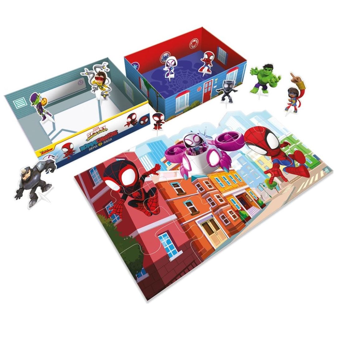 Rompecabezas Arma Y Juega Spidey Amazing Friends Novelty