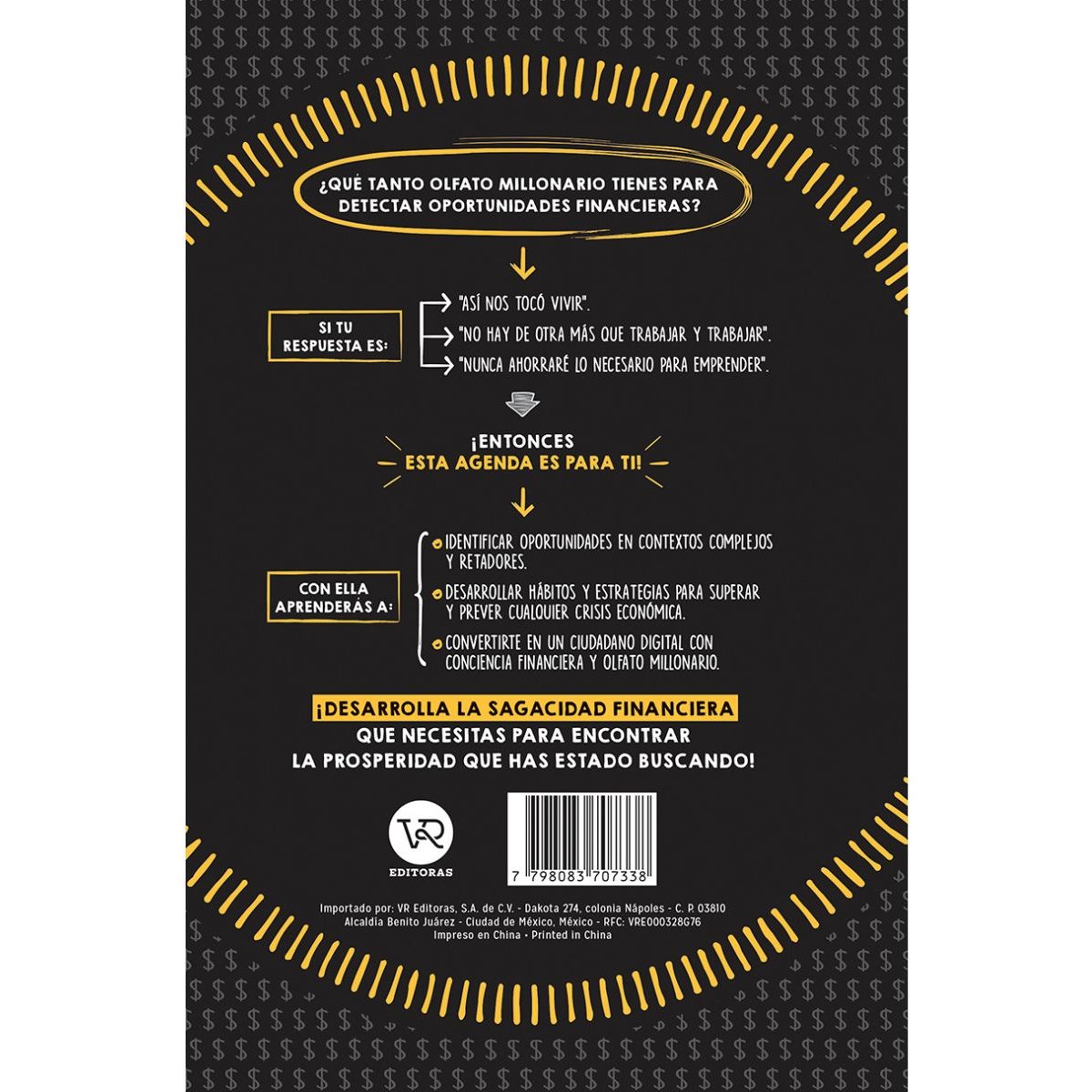 Agenda Mente Millonaria 2023 Vergara & Riba