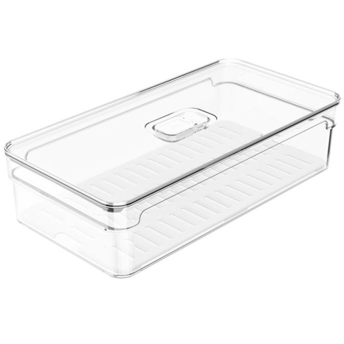 Caja Organizadora Clear Fresh con Rejillaou