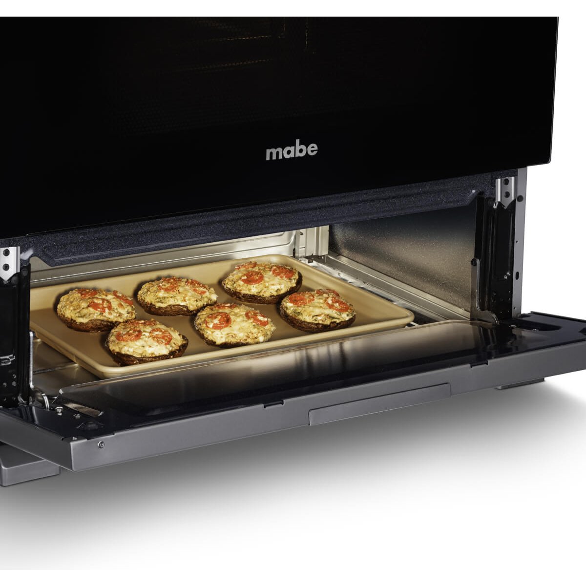 Estufa Mabe 30" Inoxidable Gas Lp / Natural  Emh7602Dss0