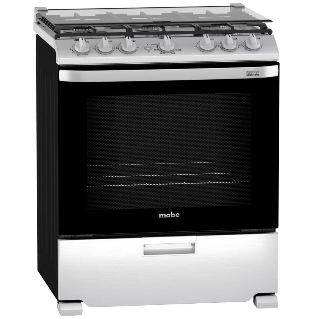 Estufa Mabe 30" Inoxidable Gas Lp / Natural  Emh7602Dss0