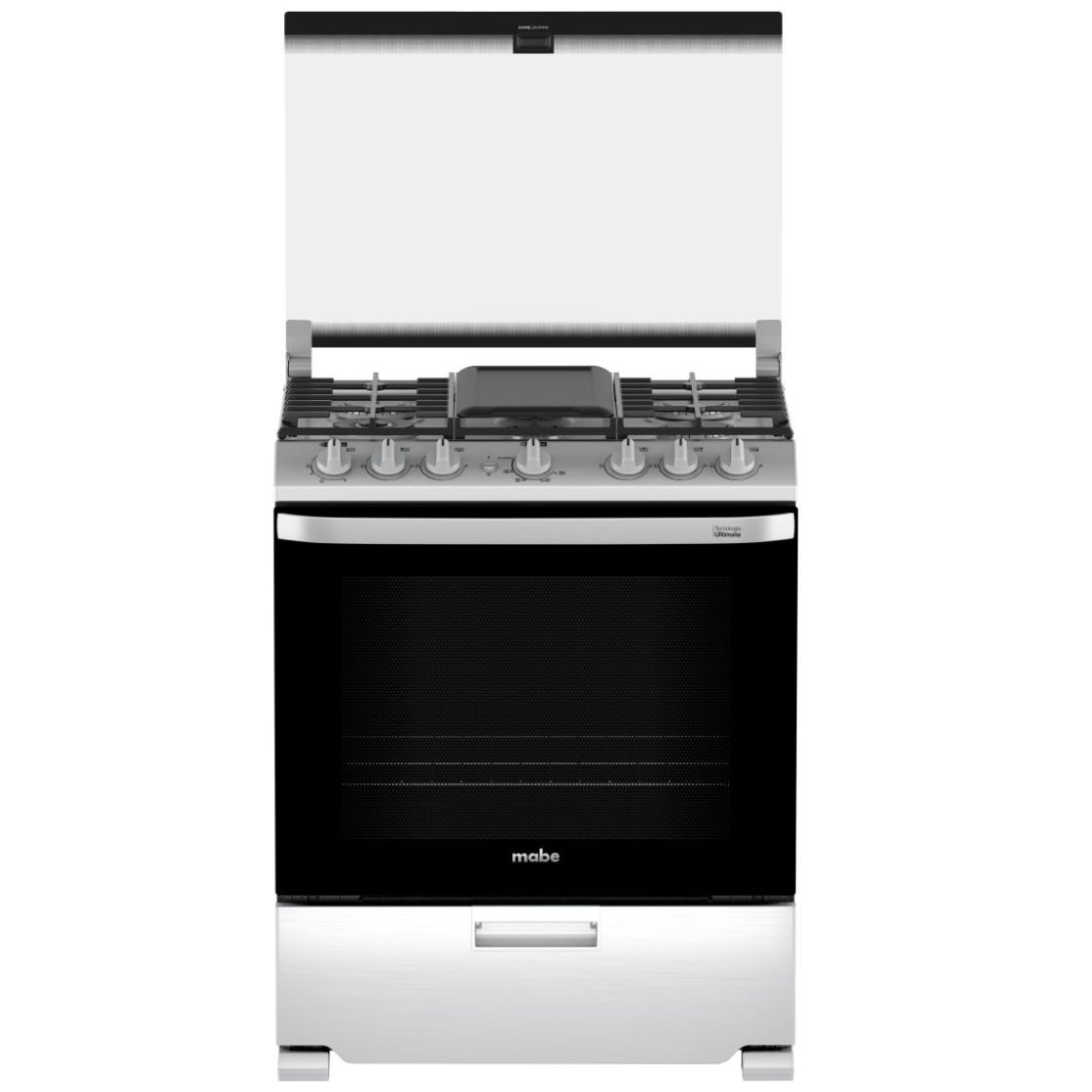 Estufa Mabe 30" Inoxidable Gas Lp / Natural  Emh7602Dss0