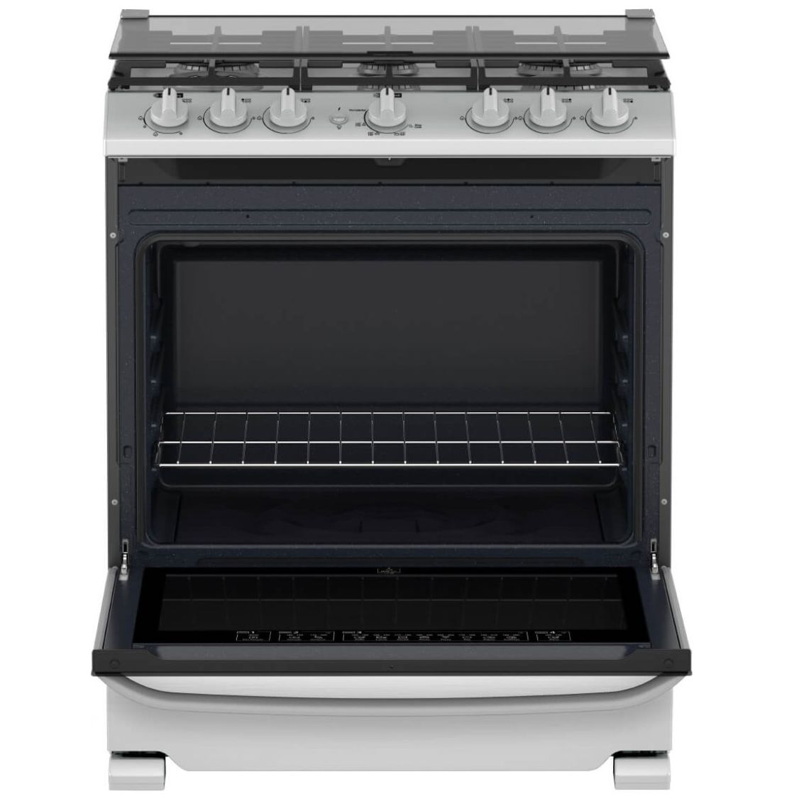 Estufa Mabe 30" Inoxidable Gas Lp / Natural  Emh7602Dss0