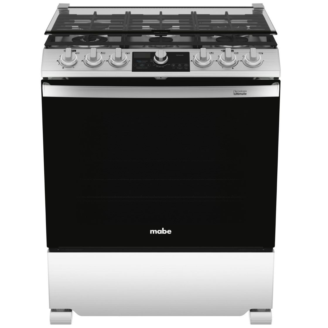 Estufa Mabe 30" Acero Inoxidable Gas Lp / Natural  Emh7613Dtss0