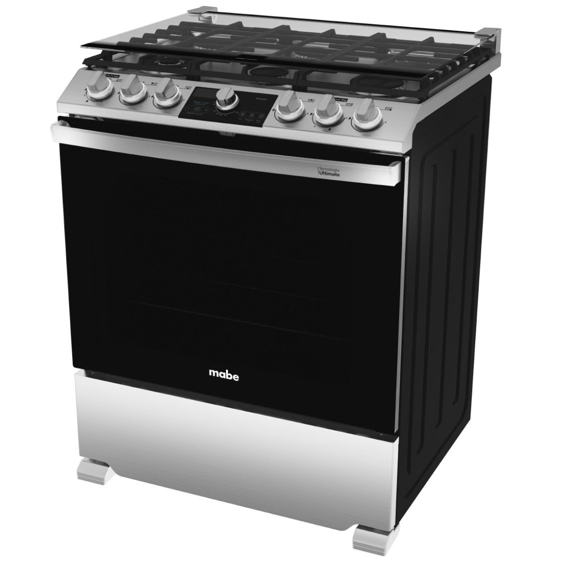 Estufa Mabe 30" Acero Inoxidable Gas Lp / Natural  Emh7613Dtss0