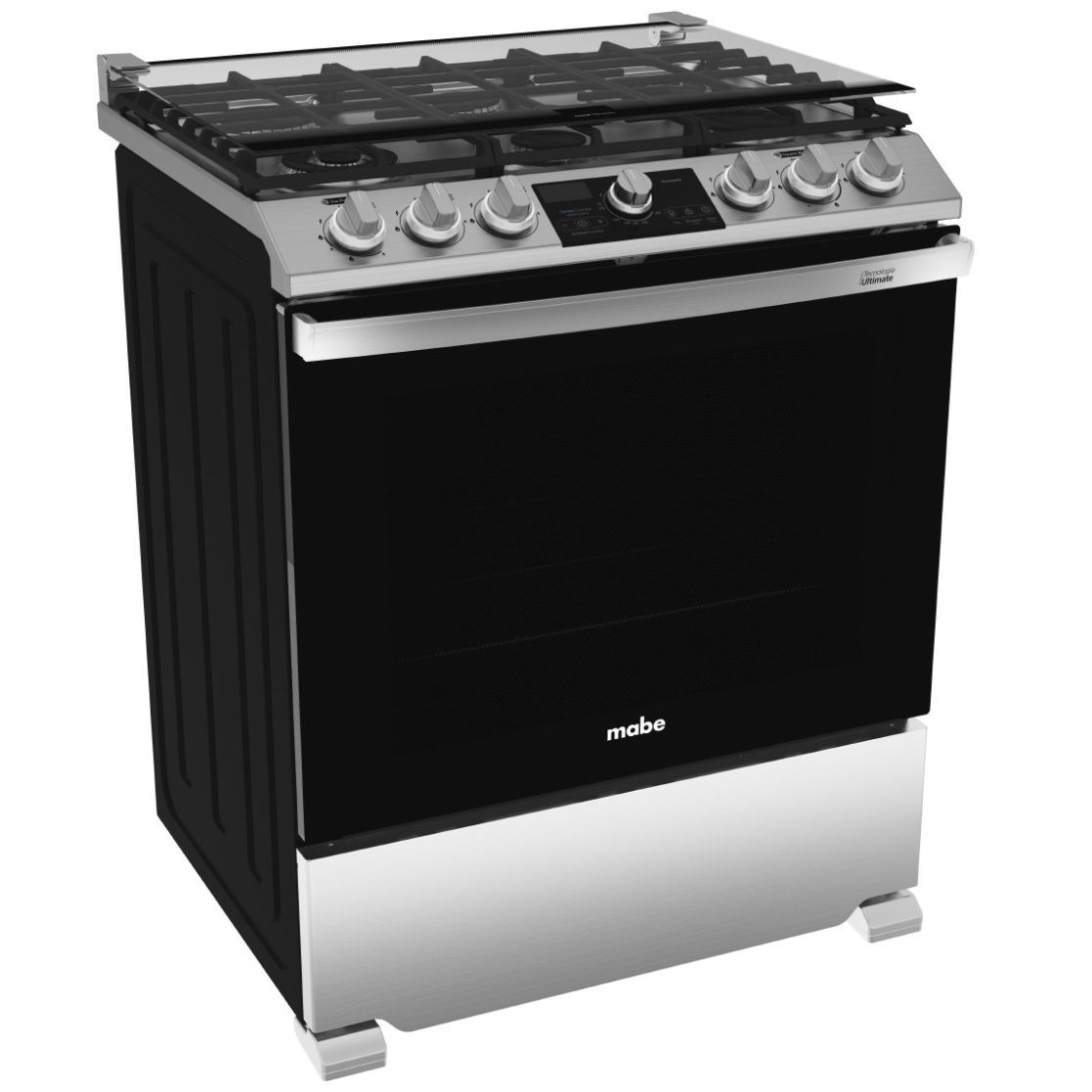 Estufa Mabe 30" Acero Inoxidable Gas Lp / Natural  Emh7613Dtss0