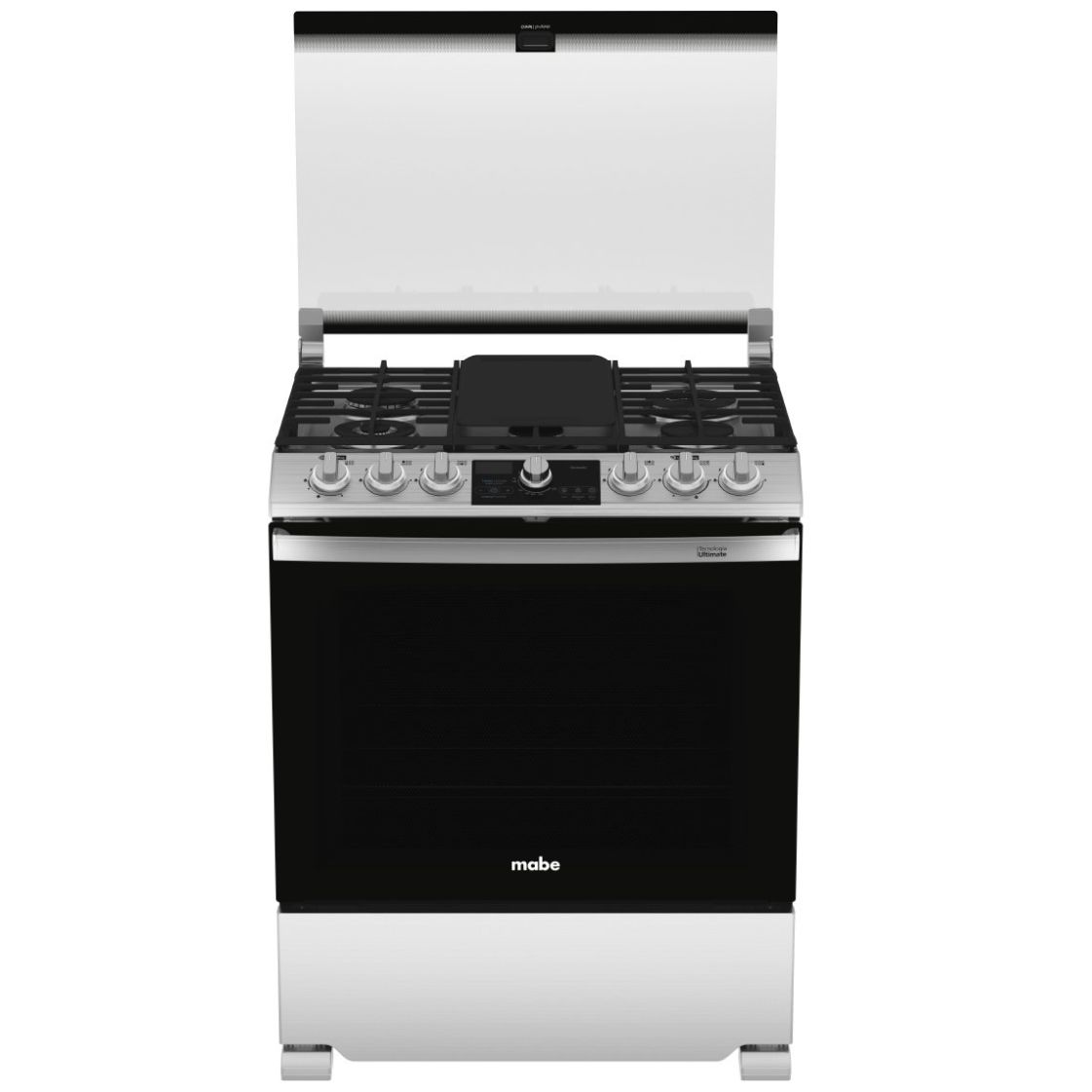 Estufa Mabe 30" Acero Inoxidable Gas Lp / Natural  Emh7613Dtss0