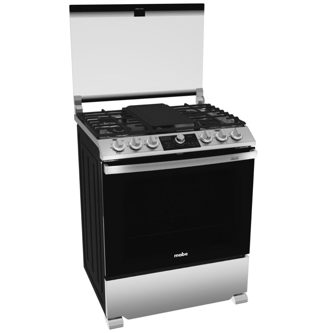 Estufa Mabe 30" Acero Inoxidable Gas Lp / Natural  Emh7613Dtss0