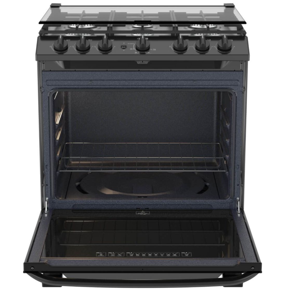 Estufa Mabe 30 " Black Slate Gas Lp / Natural Emh7602Jbs0