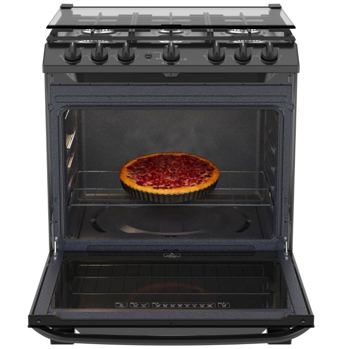 Estufa Mabe 30 " Black Slate Gas Lp / Natural Emh7602Jbs0