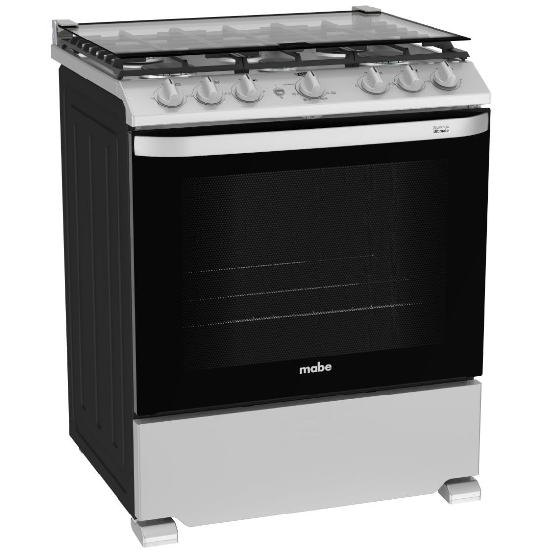 Estufa Mabe 30 " Color  Silver Gas Lp / Natural Emh7602Js0