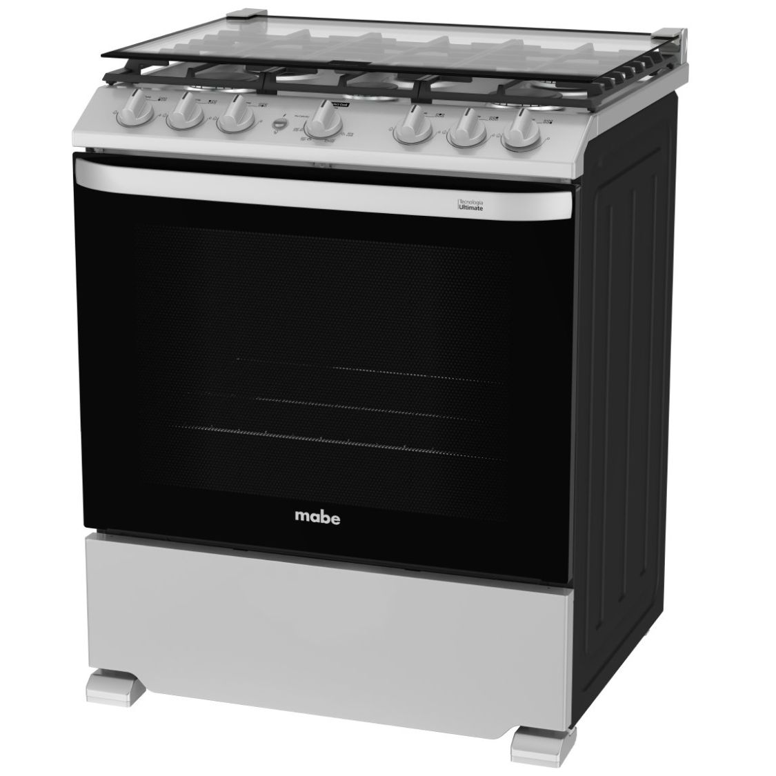 Estufa Mabe 30 " Color  Silver Gas Lp / Natural Emh7602Js0