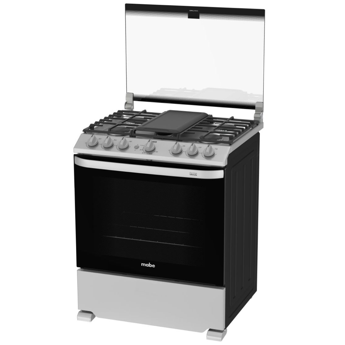 Estufa Mabe 30 " Color  Silver Gas Lp / Natural Emh7602Js0