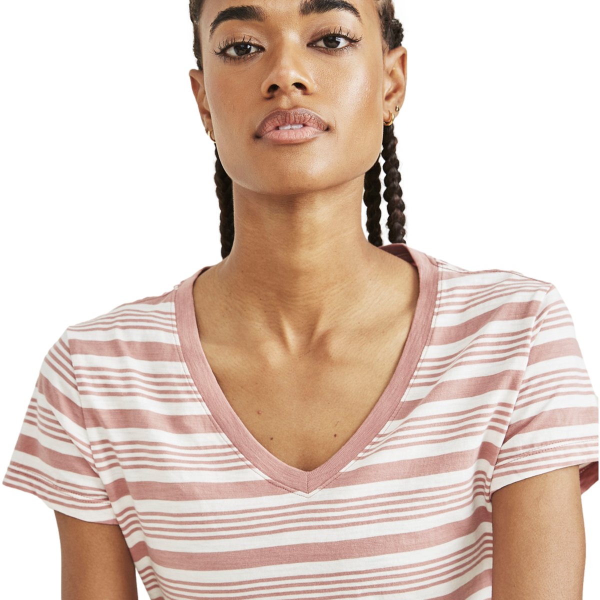 Dockers Playera V-Neck para Mujer