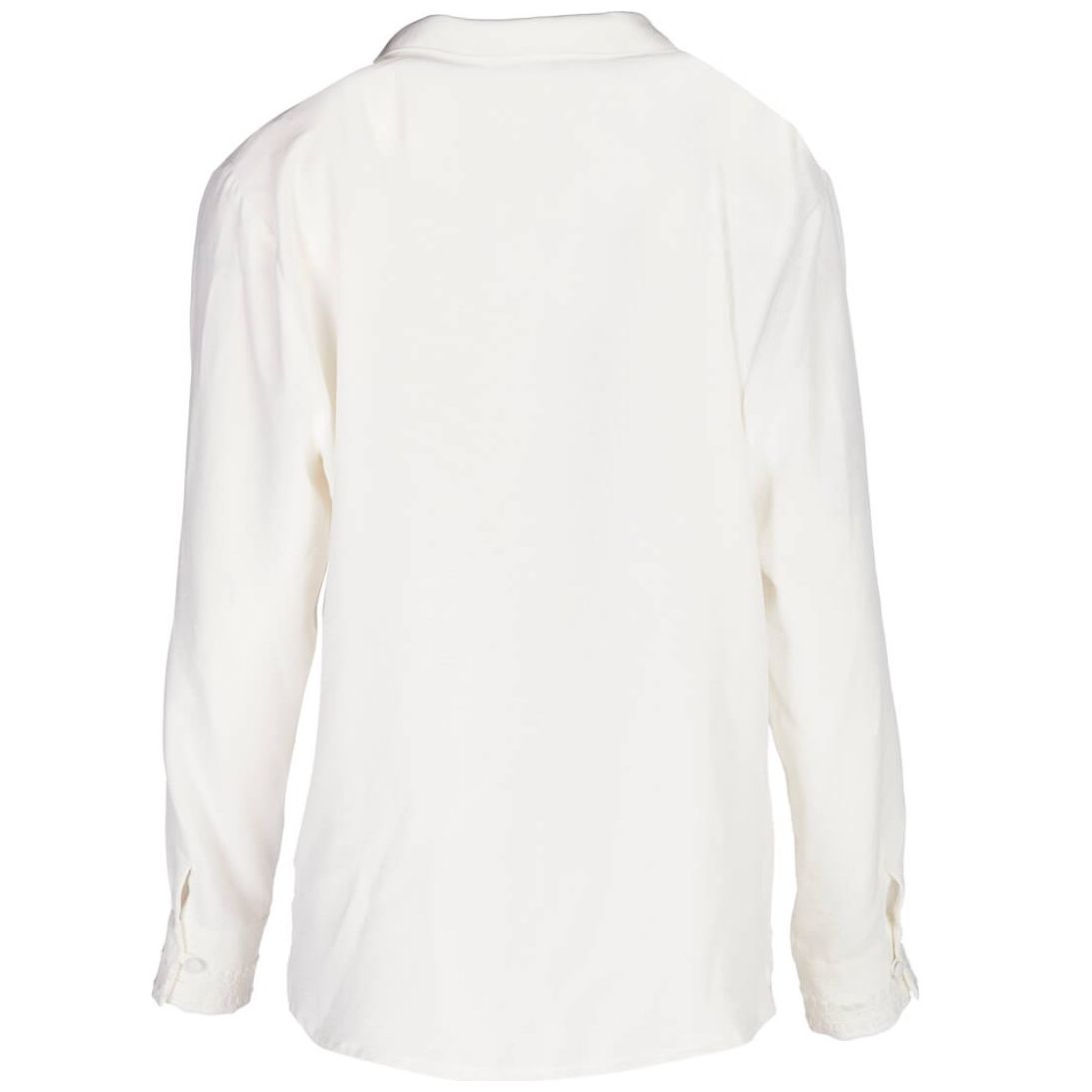 Blusa Lisa de Manga Larga Ann Miller para Mujer Curvy