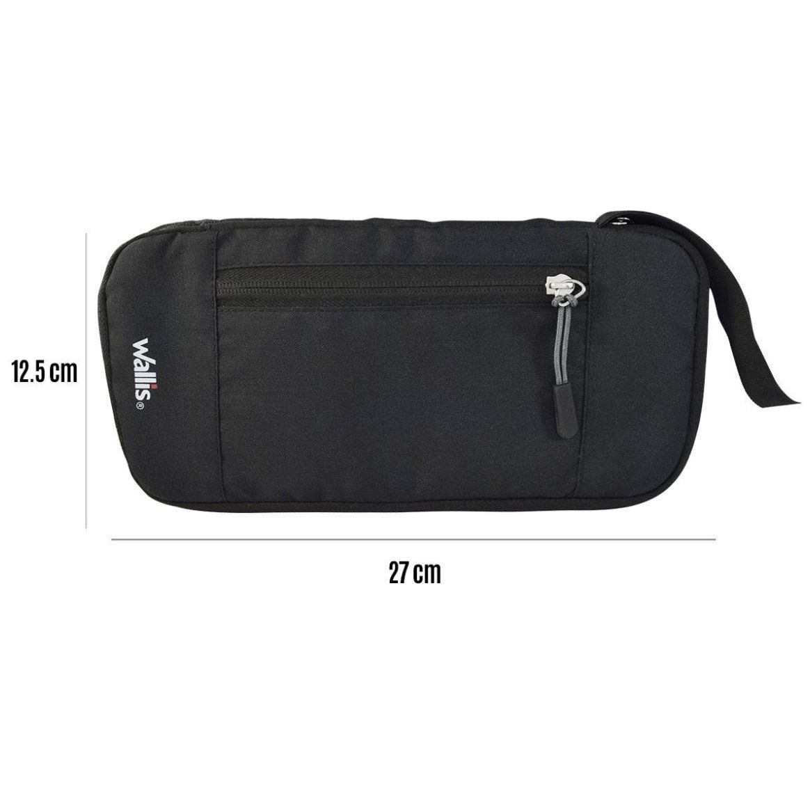 Organizador de Viaje con Cierre Negro Wallis