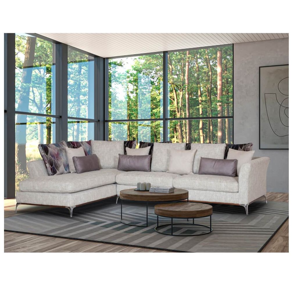 Sala Esquinera Beige Sensation Izquierdo Boal